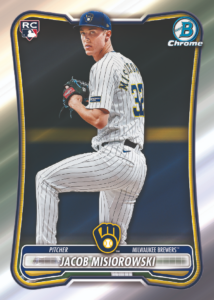 Jacob Misiorowski Card – 2026 Topps Bowman Omni Beef 6 Box Baseball Mixer #1 Random Teams