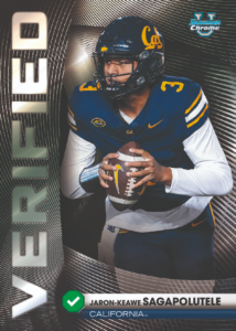 Jaron Keawe Sagapolutele Card – 2026 Bowman Football Jumbo Mega 4 Box Mixer #2 Drafted Teams