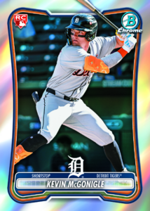 Kevin McGonigle Red RC Variation - 2026 Bowman Chrome Baseball Mega Box