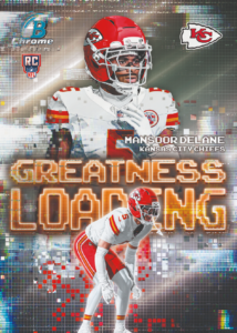 Mansoor Delane Greatness Loading Card – 2026 Bowman Football Jumbo Mega 4 Box Mixer #2 Drafted Teams