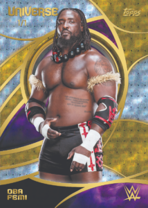 Oba Femi Card – 2026 Topps Universe WWE Hobby Box 6 Box Half Case Break #1 Drafted Letters
