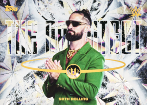 Seth Rollins Alias Card – 2026 Topps Universe WWE Hobby Box 6 Box Half Case Break #1 Drafted Letters