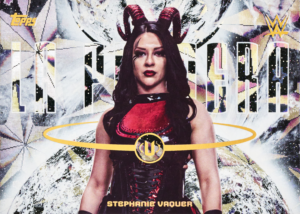 Stephanie Vaquer Alias Card – 2026 Topps Universe WWE Hobby Box 6 Box Half Case Break #1 Drafted Letters