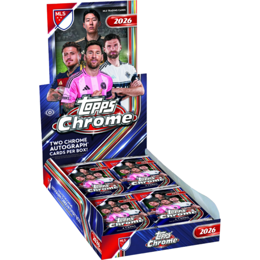 2026 Topps Chrome MLS Soccer Hobby Box