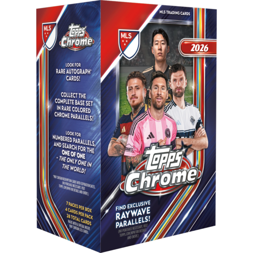 2026 Topps Chrome MLS Soccer Value Box