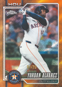 Yordan Alvarez Orange Logofractor Card – 2026 Topps Chrome Logofractor Edition Baseball 5 Box Break #5 Teams
