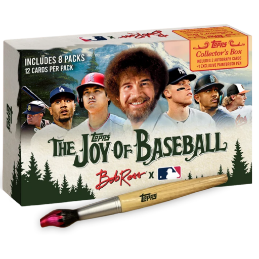 2023 Topps Bob Ross The Joy of Baseball Collectors Box