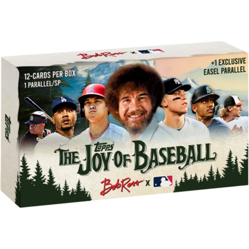 2023 Topps Bob Ross The Joy of Baseball Happy Little Box
