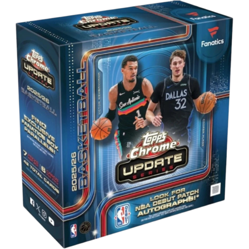 2025 26 Topps Chrome Update Basketball Fanatics Exclusive Mega Box Card – Fanatics Mega