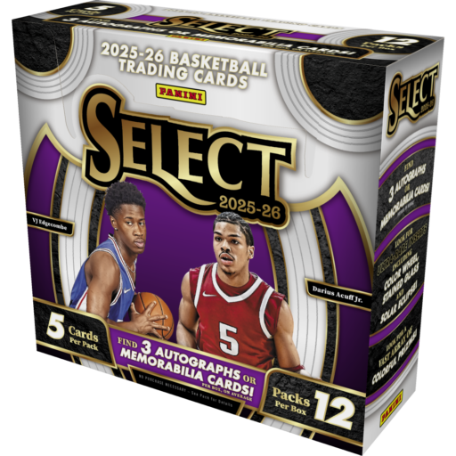 2025 Panini Select 25 26 Basketball Hobby Box Card – Hobby