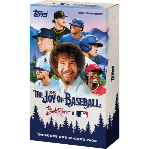 2025 Topps x Bob Ross: The Joy of Baseball Happy Little Box