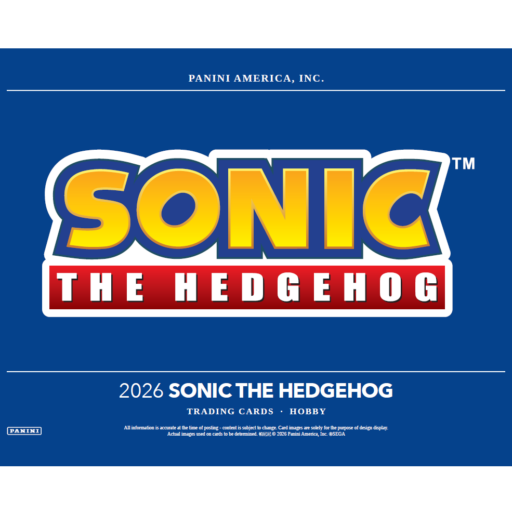2026 Panini Sonic the Hedgehog Entertainment Hobby Box