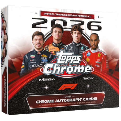 2026 Topps Chrome Formula 1 Mega Box