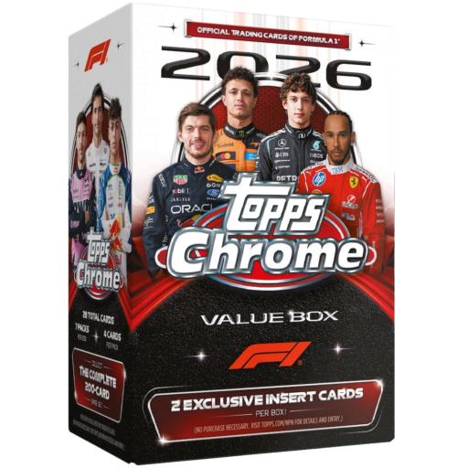 2026 Topps Chrome Formula 1 Value Box