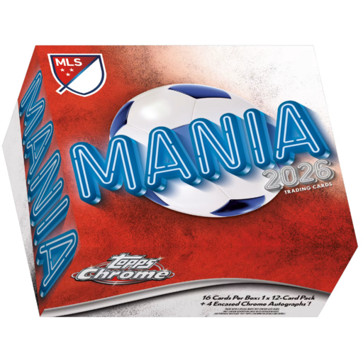 2026 Topps Chrome MLS Soccer Mania Box