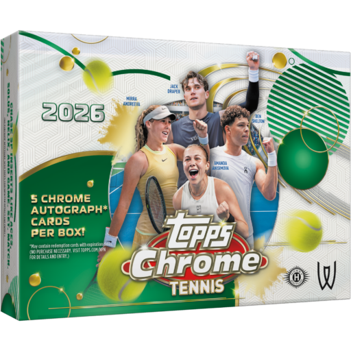 2026 Topps Chrome Tennis Delight Box
