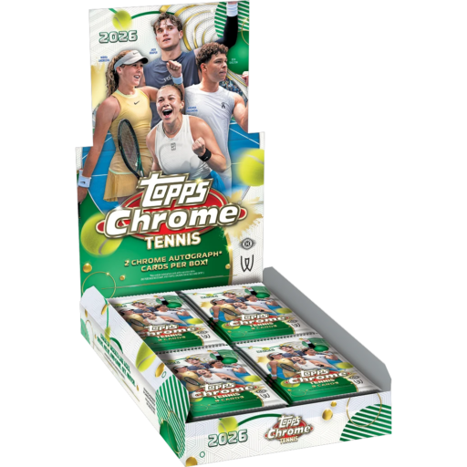 2026 Topps Chrome Tennis Hobby Box