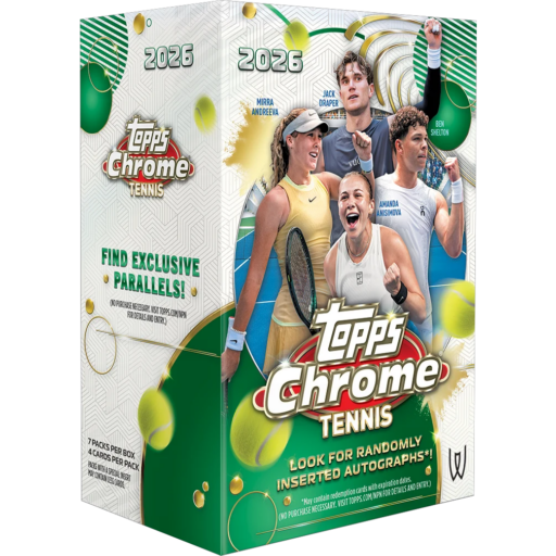 2026 Topps Chrome Tennis Value Box