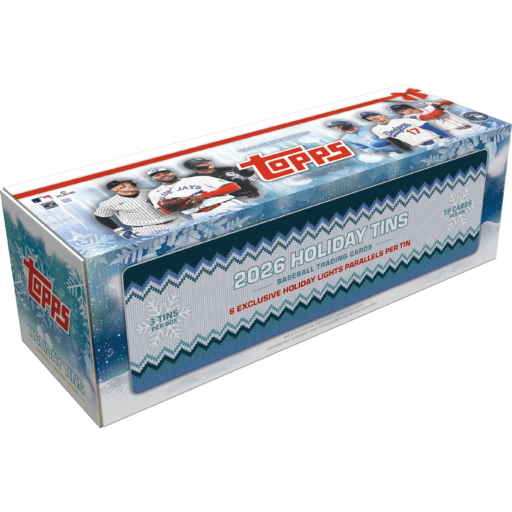2026 Topps Holiday Baseball Hobby Tins