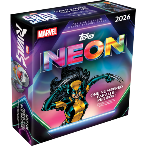 2026 Topps Neon Marvel Mega Box