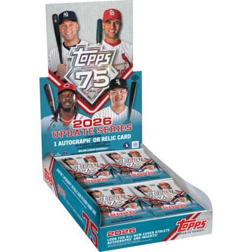 2026 Topps Update Series Baseball Hobby Box Card – 2026 Topps Update Baseball Hobby Box 4 Box Break #1 Teams