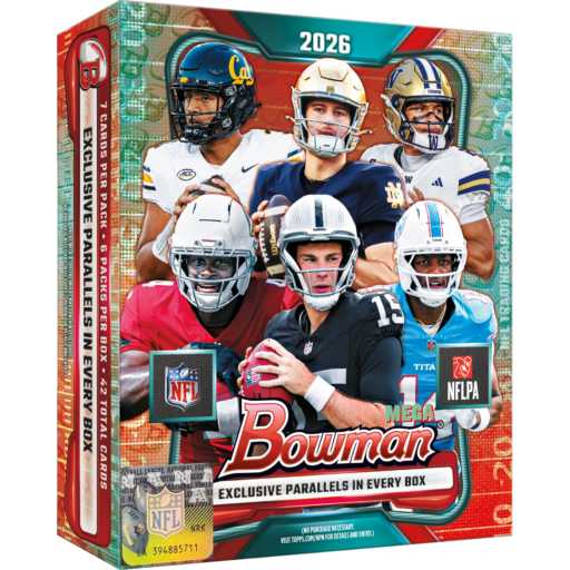 2026 bowman football Mega Card – 2026 Bowman Football Mega Box