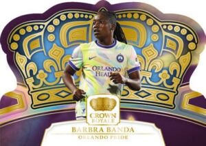 Barbra Banda Crown Control Gold - 2026 Panini Crown Royale NWSL Soccer