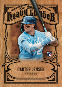 Carter Jensen Heavy Lumber Card – 2026 Topps Update Baseball Jumbo Dual Box Break #1 Teams