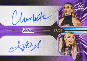 Charlotte Flair Alexa Bliss Dual Autographs Card – 2026 Topps Stadium Club WWE Hobby Box 12 Box Case Break #1 Wrestlers