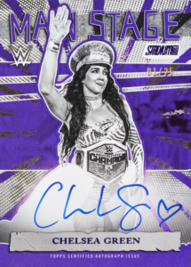 Chelsea Green Main Stage Autograph Card – 2026 Topps Stadium Club WWE Hobby Box 12 Box Case Break #1 Wrestlers
