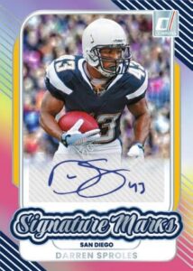 Darren Sproles Signature Marks - 2026 Panini Donruss Football