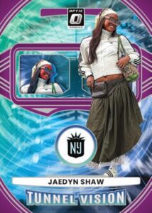 Jaedyn Shaw Tunnel Vision Optic Purple - 2026 Panini Donruss Optic NWSL Soccer