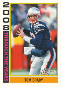 Tom Brady Through the Years Card – 2026 Topps Heritage Football Hobby Box 12 Box Case Break #1 Teams