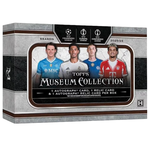 2025-26 Topps Museum UEFA Club Competitions Hobby Box