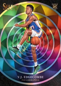 V.J. Edgecombe Color Wheel - 2025-26 Panini Select Basketball