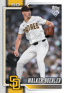 Walker Buehler Card – 2026 Topps Update Baseball Jumbo Dual Box Break #1 Teams