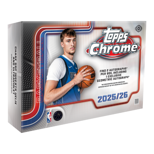 2025 26 Topps Chrome Basketball Breaker Delight Box Card –