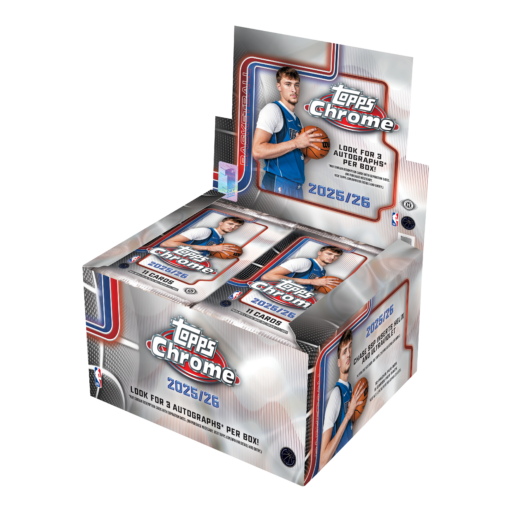 2025 26 topps chrome basketball first day issue box Card –