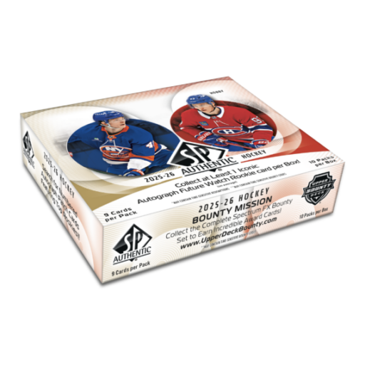 2025 26 upper deck sp authentic hockey hobby box Card –
