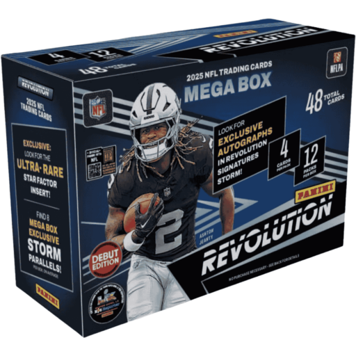 2025 Panini Revolution Football Storm Mega Box