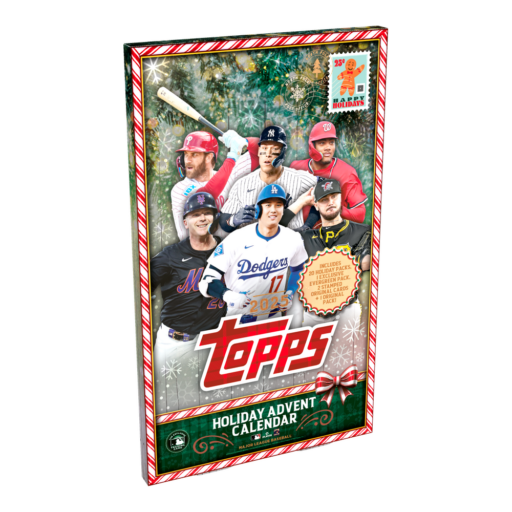 2025 topps holiday baseball mega box advent calendar Card –