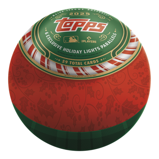 2025 topps holiday baseball mega box holiday tin Card –