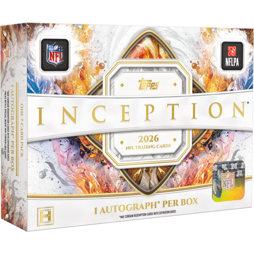 2026 Topps Inception Football Hobby Box Card – 2026 Topps Inception Football Hobby Box