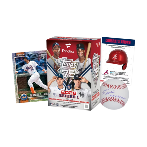 2026 Topps Series 1 Baseball Fanatics Value Box