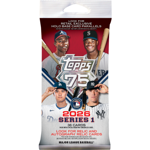 2026 Topps Series 1 Baseball Fat Pack
