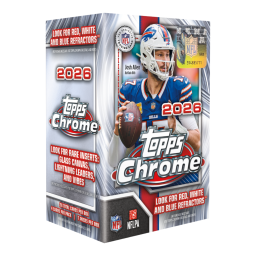 2026 topps chrome football value box Card –
