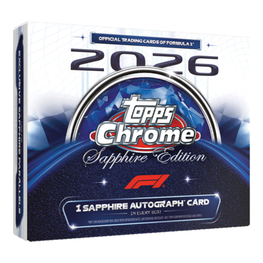 2026 topps chrome formula 1 sapphire box (1) Card –