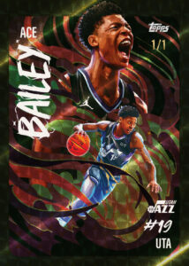 Ace Bailey Ultra Violet Superfractor Card –