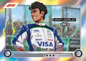 Arvid Lindblad Anime Card –