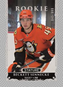 Beckett Sennecke Base Set Rookies Card –